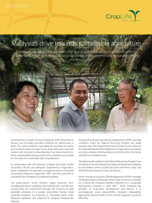 Farmer Case Study Malaysia - Agricultural Biotechnology ...